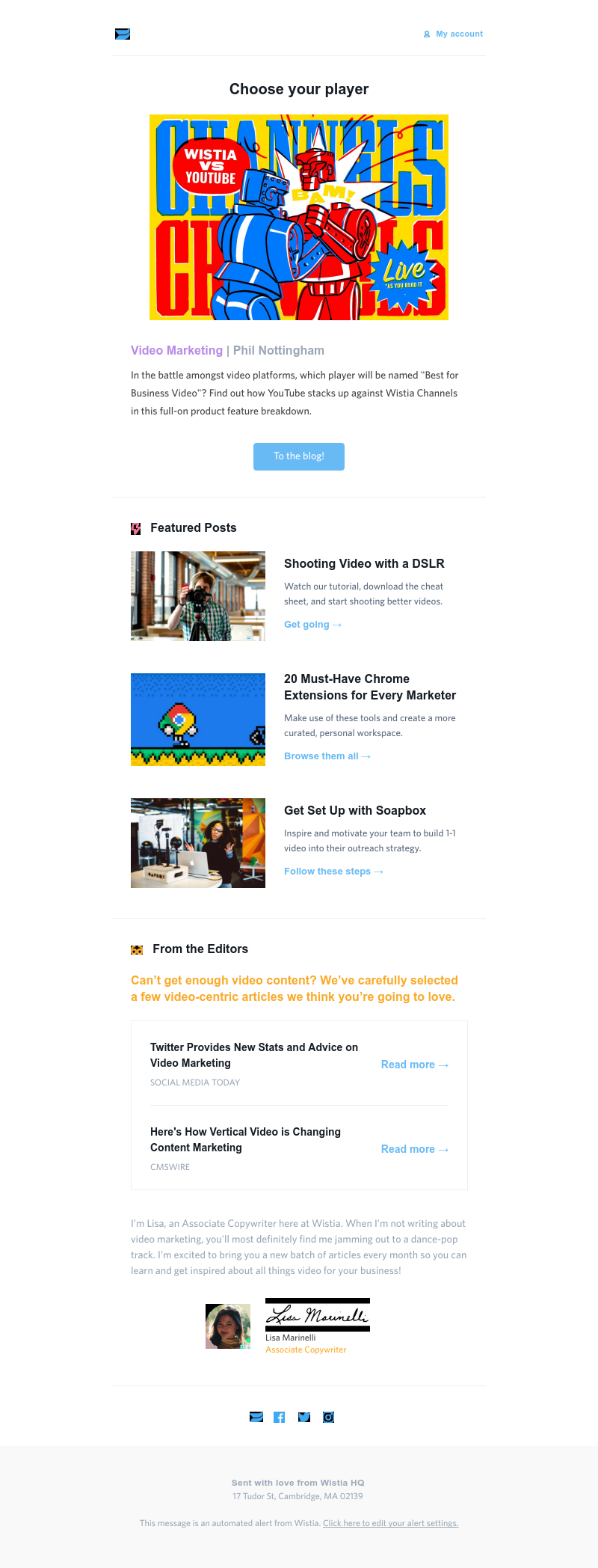 Wistia - The March Wistia Content Roundup: These are a few of our favorite things 🌼