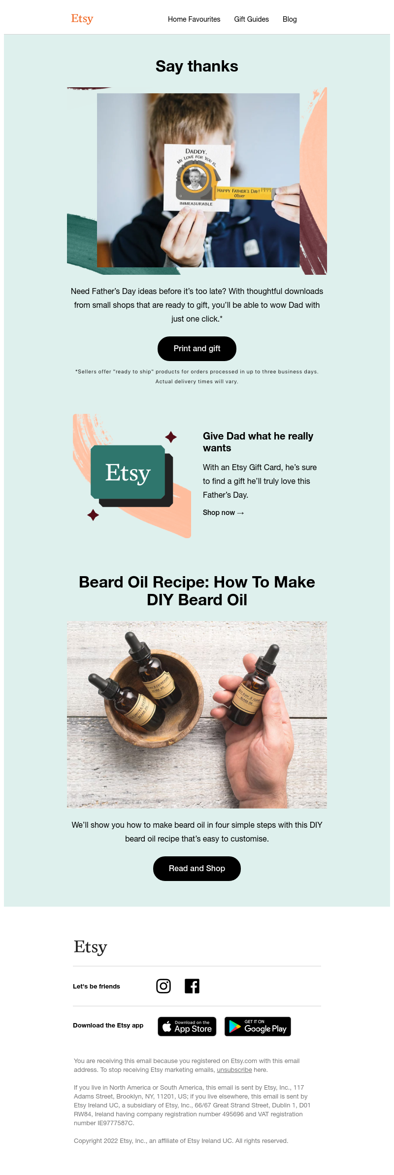 Etsy - 🎁 Last-minute magic for Dad 🎁