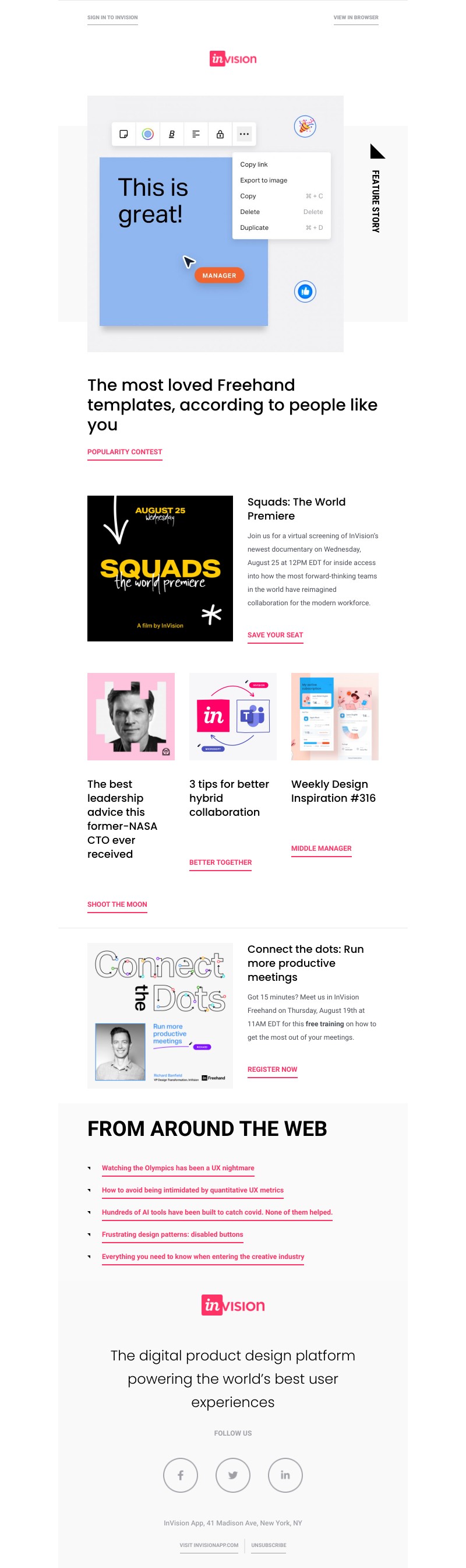 InVision - The people’s choice award goes to...