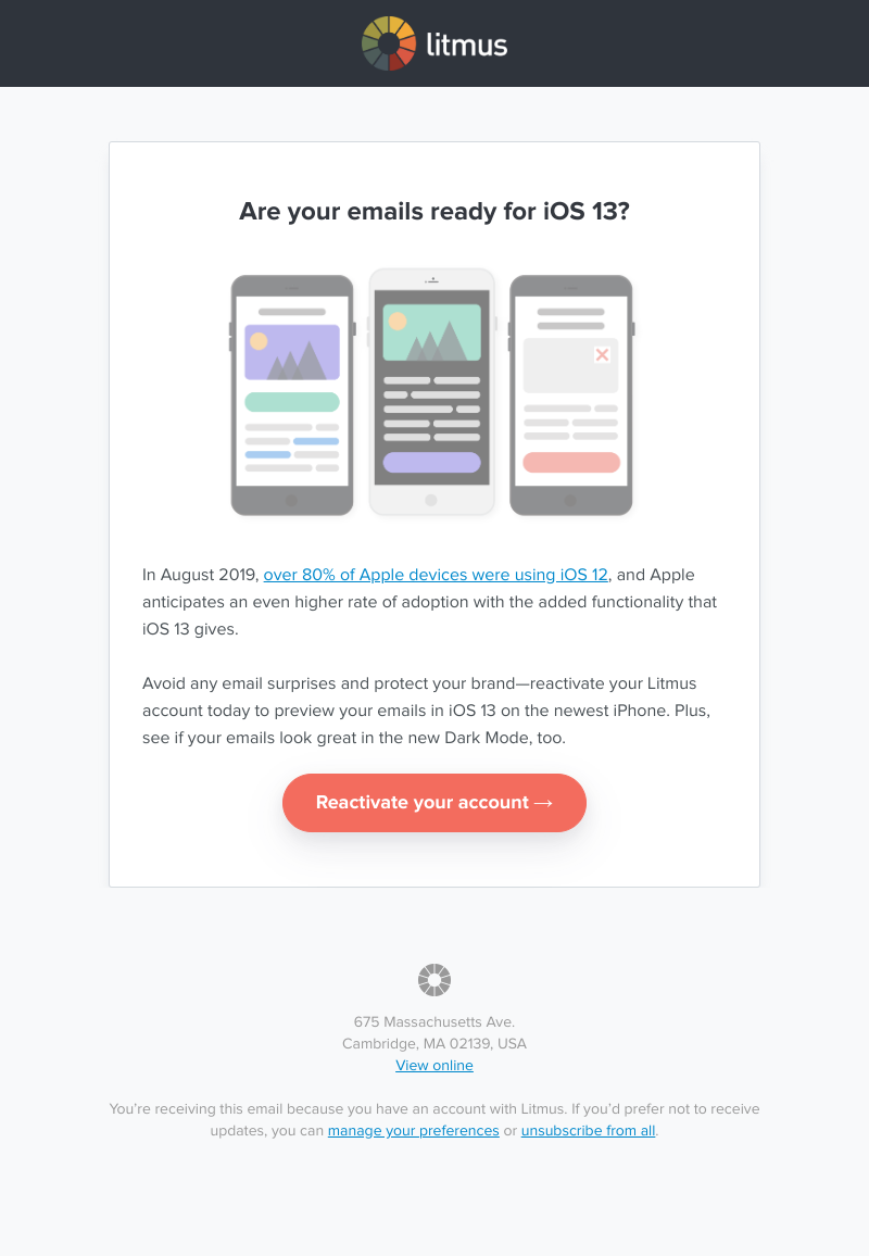 Litmus - iOS 13 and iPhone 11 are here—are your emails ready?