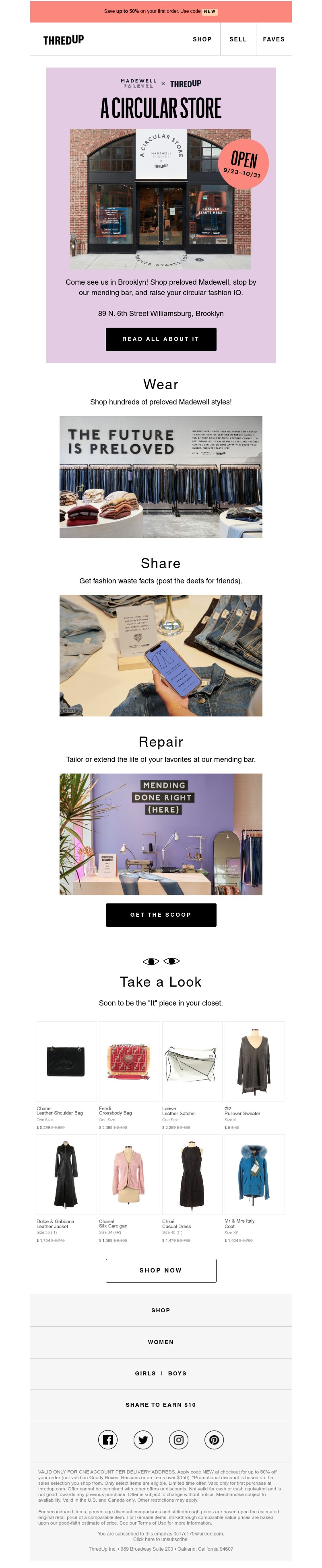 thredUP - Something big is coming to Brooklyn!