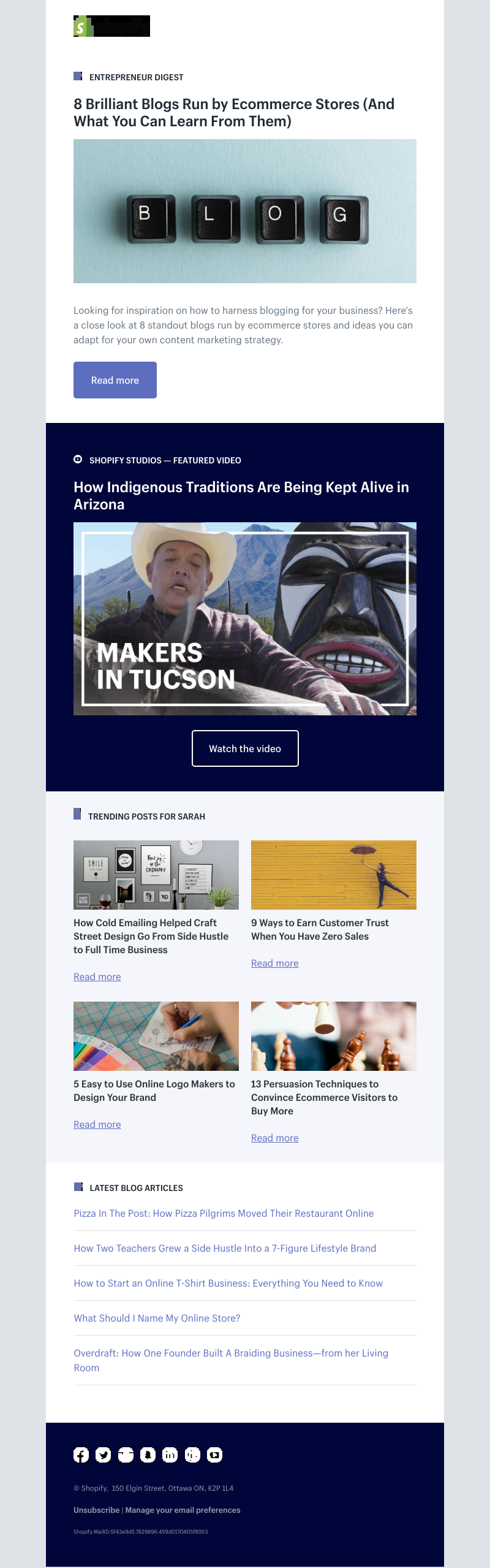 Shopify - 8 Brilliant Blogs Run by Ecommerce Stores (And What You Can Learn From Them)