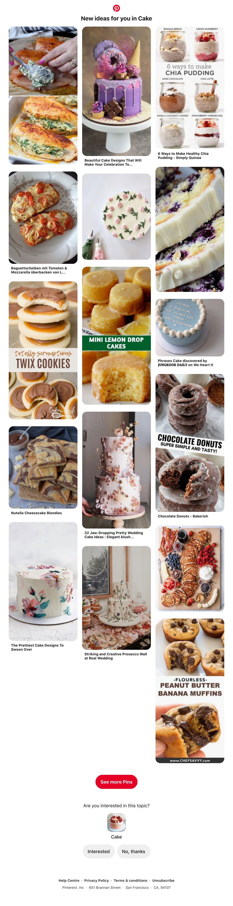 Pinterest - Hi UI Feed! 🍰 16 Cake Pins you might like