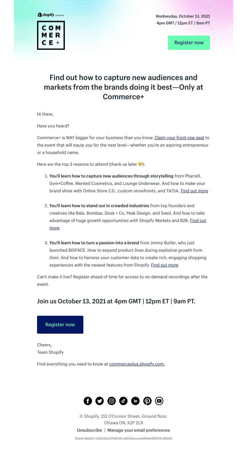 Shopify - You can’t miss this
