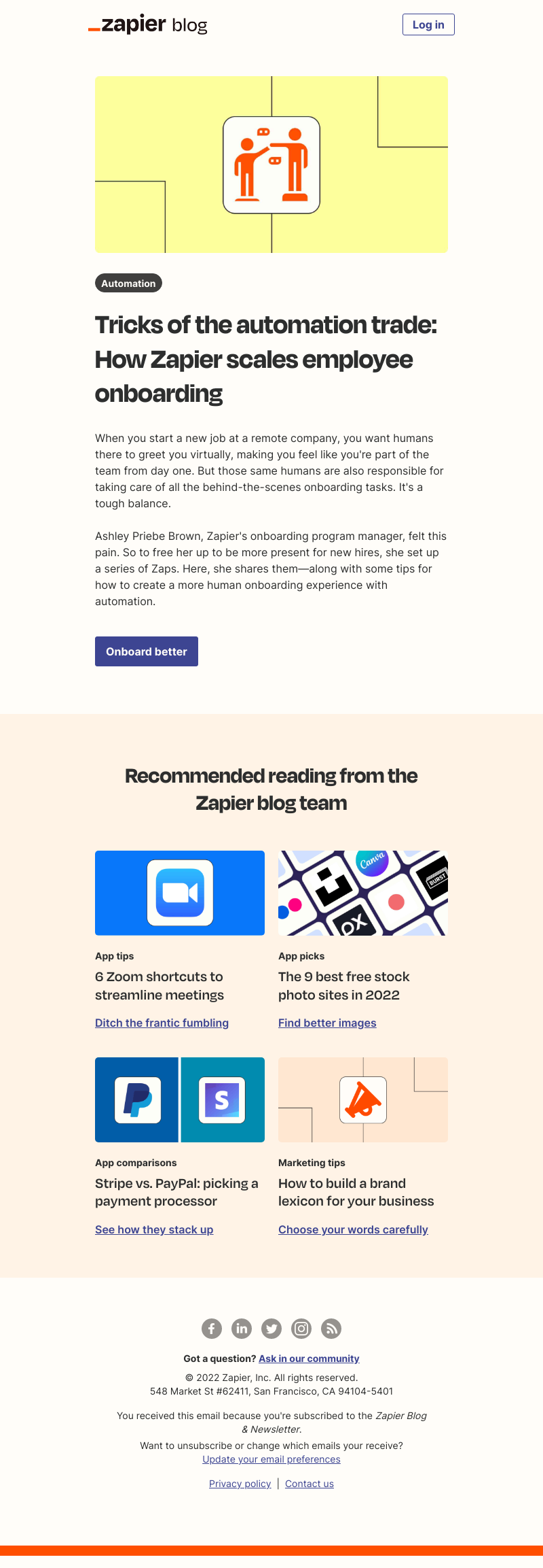 Zapier - Tricks of the automation trade