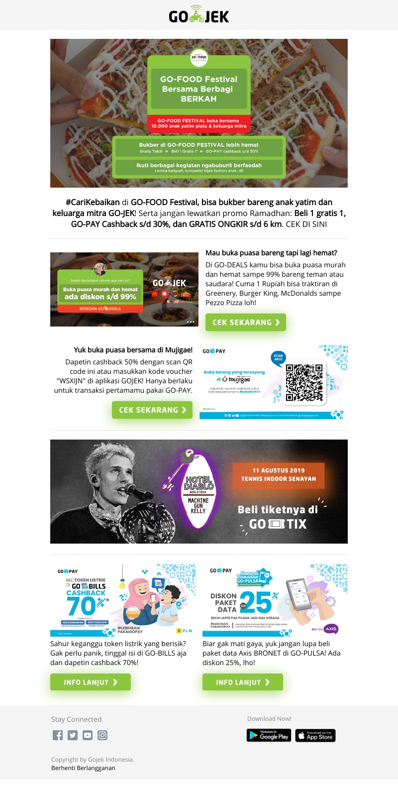 Go-Jek - Sambil nunggu buka puasa, yuk cek keseruan yang satu ini!