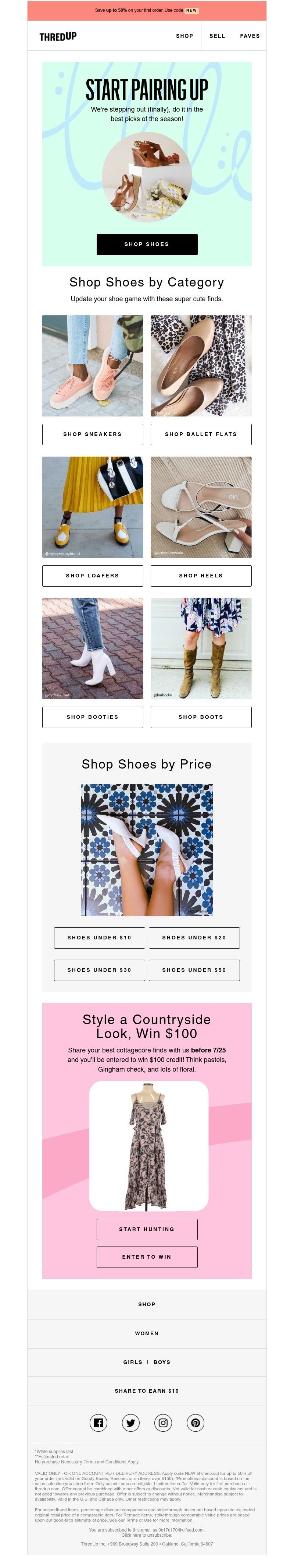 thredUP - These shoes belong in your closet.
