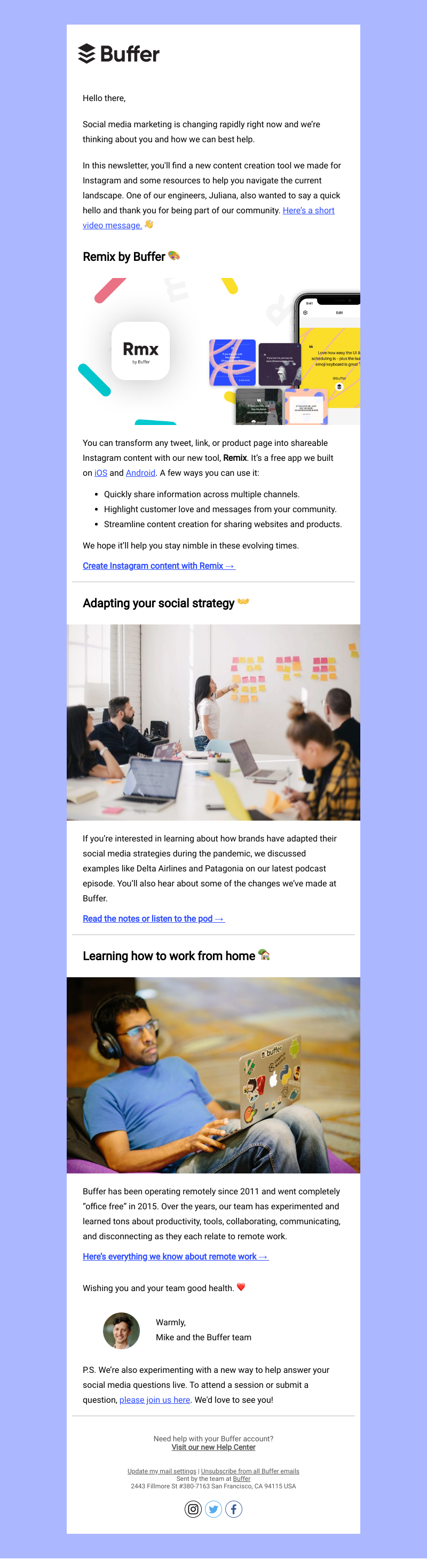  - Adapting on social media