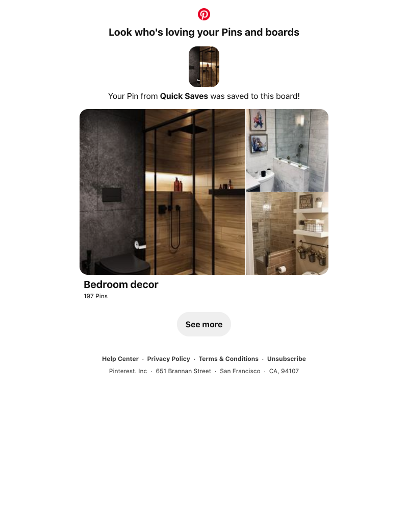 Pinterest - Your Pin from Quick Saves was saved to a similar board