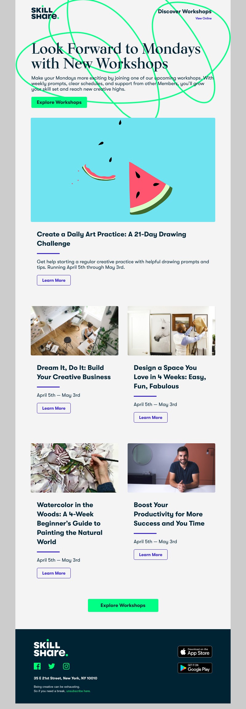 Skillshare - Make your Mondays better