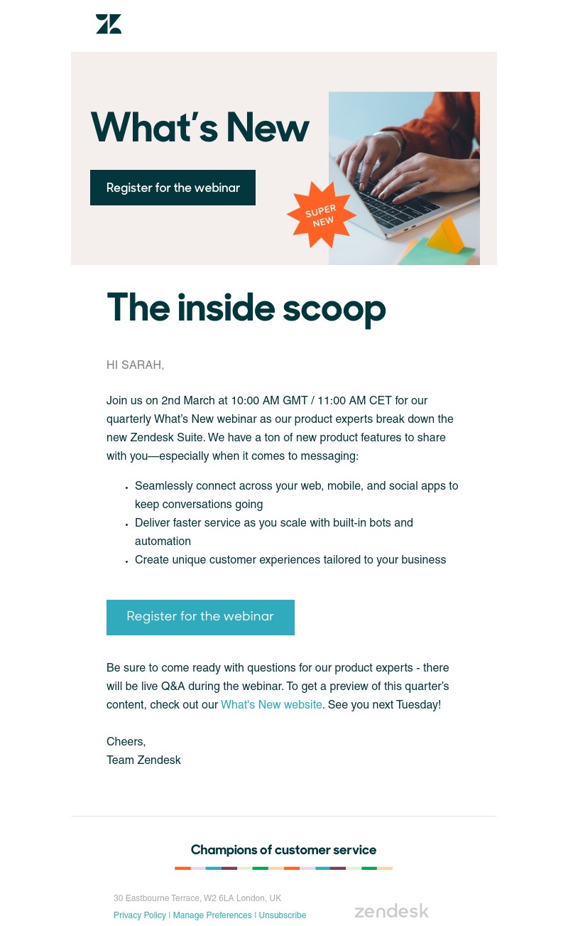 Zendesk - See What's New at Zendesk