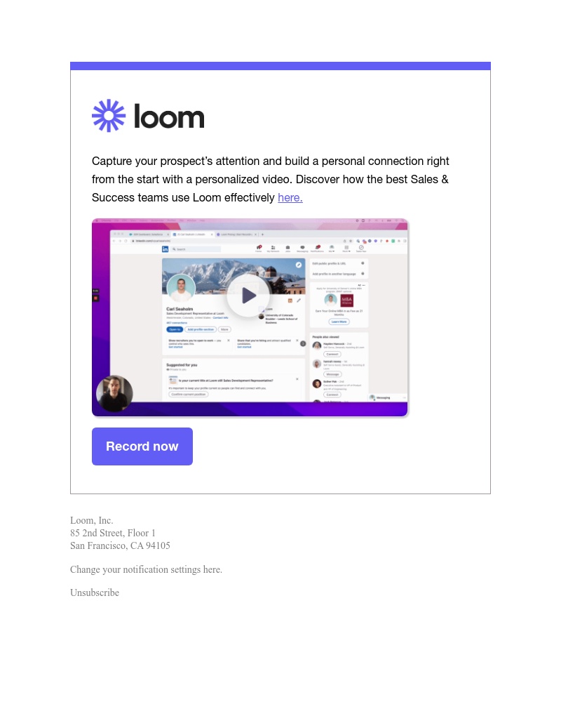 Notion - Add a personal touch to your communication with a Loom