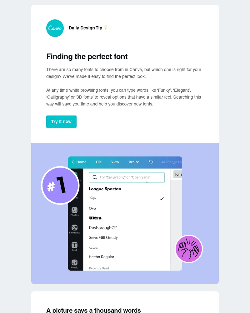 Onboarding on Canva video screenshot