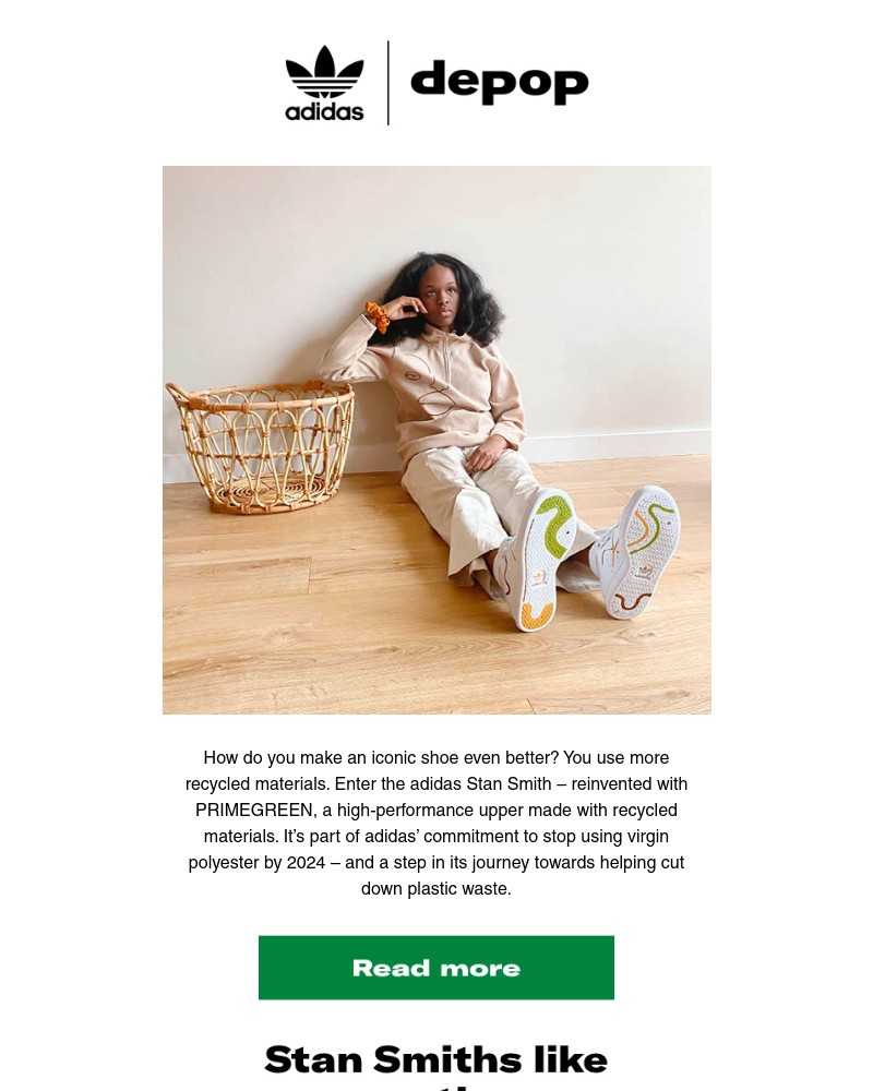 Depop - Adidas x Depop is here