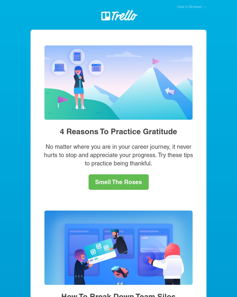 Trello - Adopting an attitude of gratitude