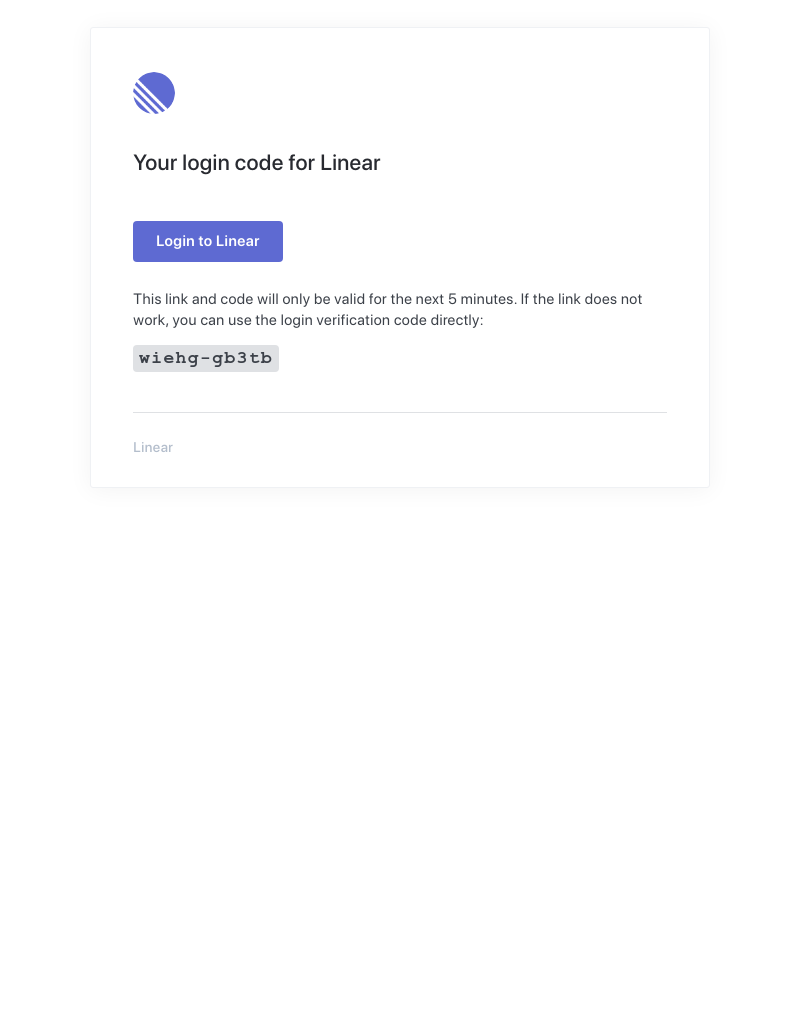Notion - Login for Linear