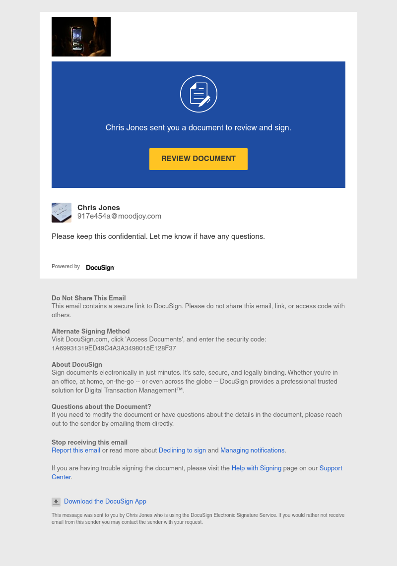  - Complete with DocuSign: Consultation Agreement