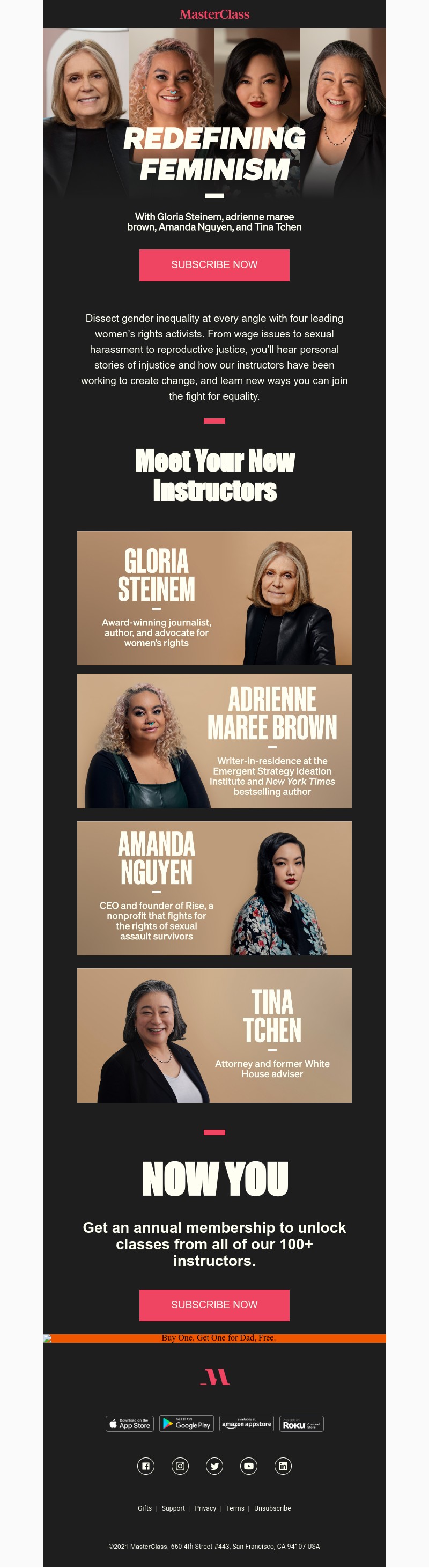  - New this week: Redefining Feminism