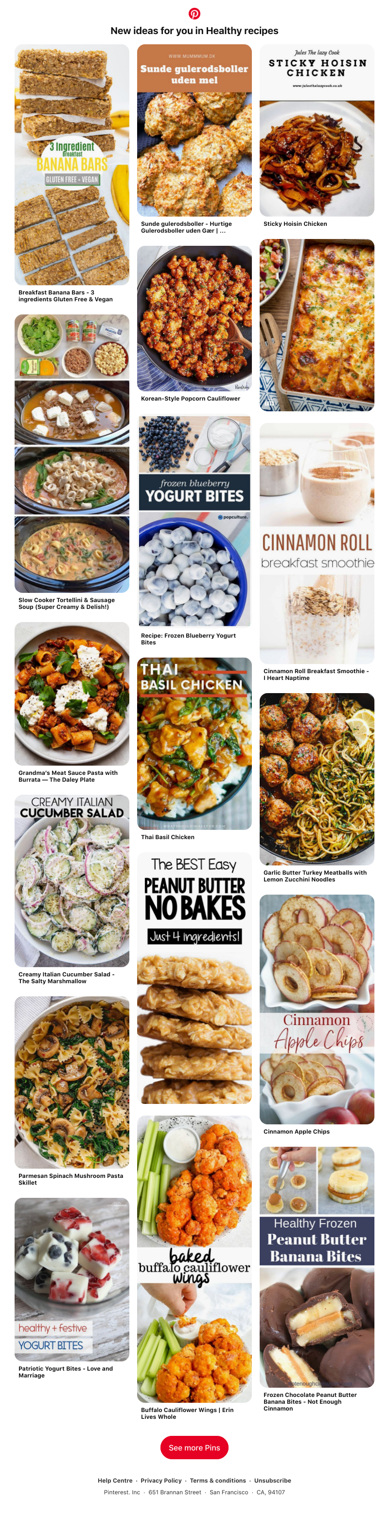 Pinterest - 🍳 18 Healthy recipes Pins to check out