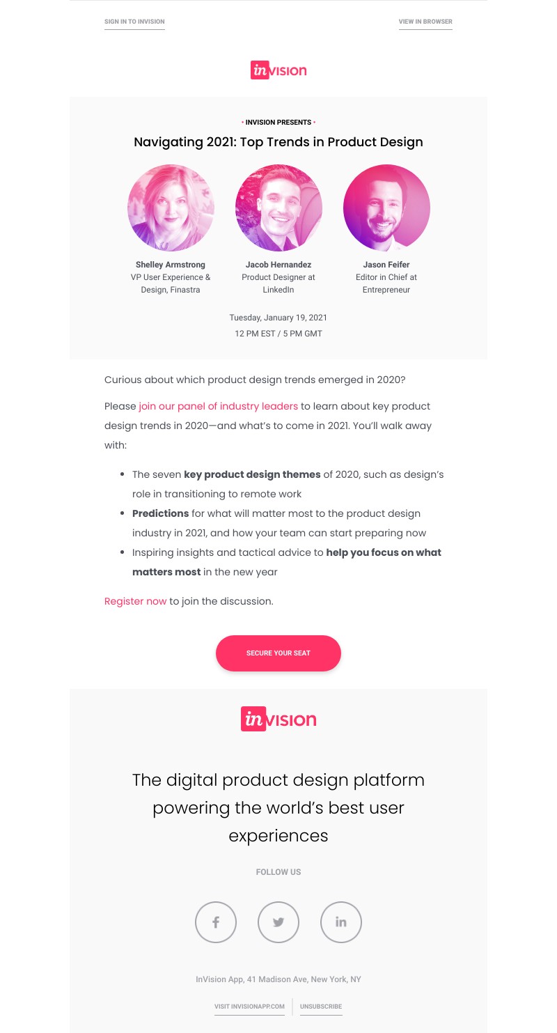 InVision - Join us: Top 2021 product design trends