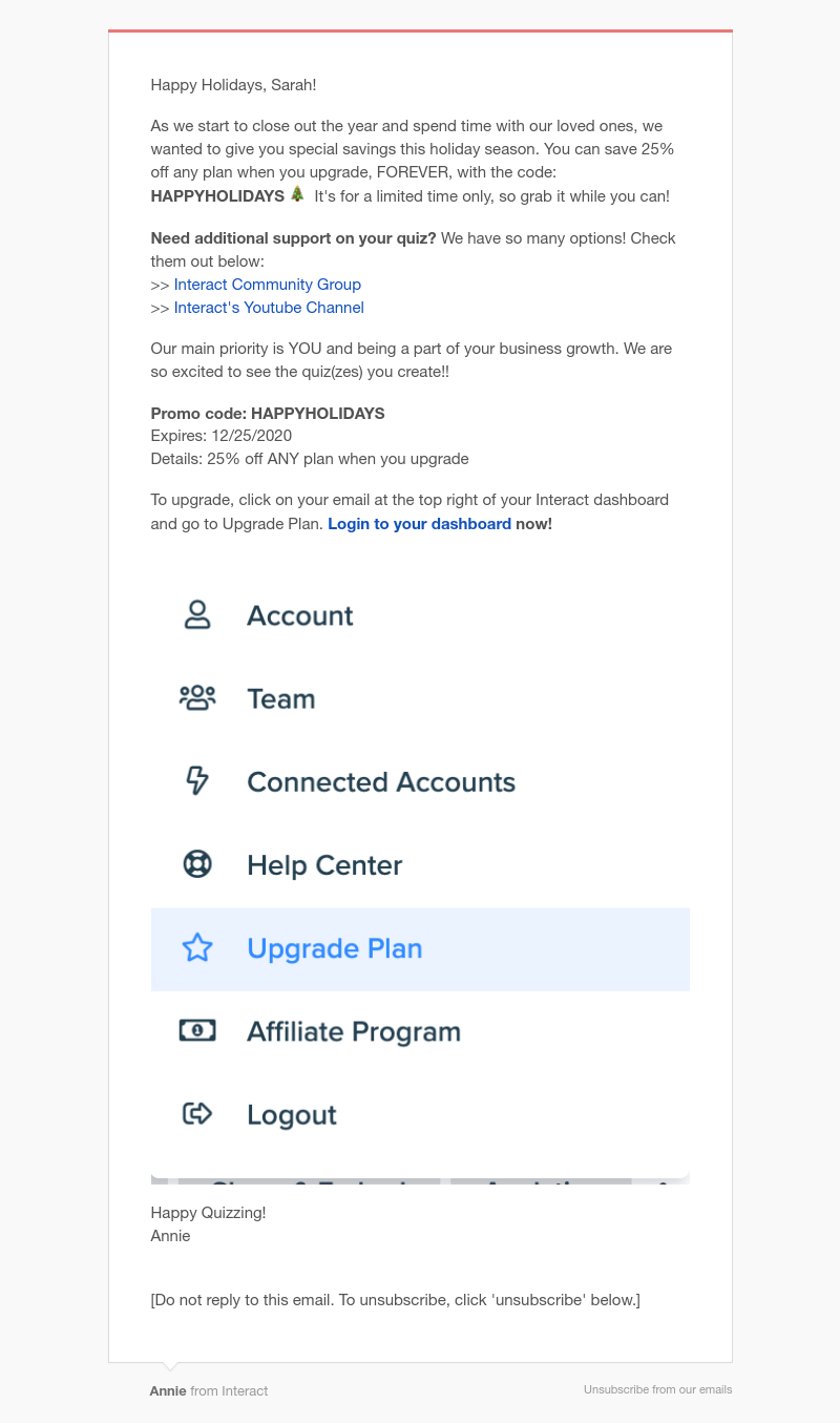 Interact - It's beginning to look a lot like... savings 🤑