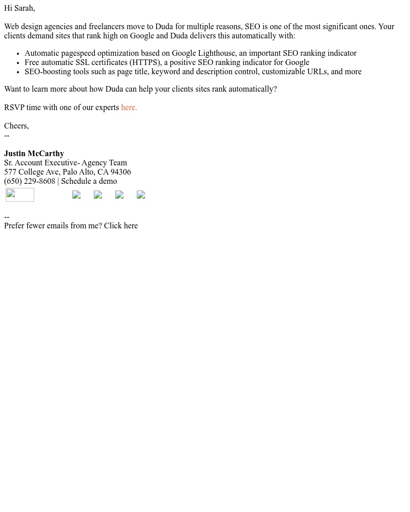 Duda - Agencies choose Duda for SEO