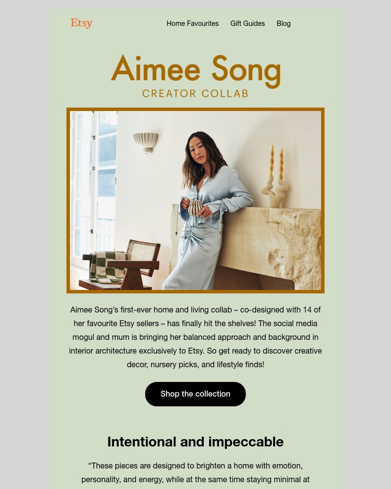 Etsy - Aimee Song Creator Collab is here!