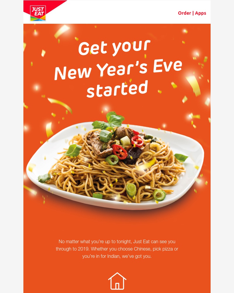 Just Eat - All the ways to Just Eat on NYE