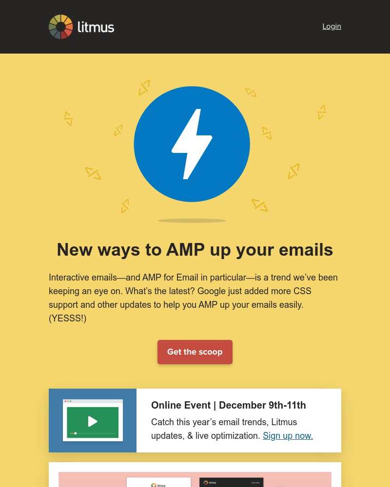 Litmus - Amped up for AMP