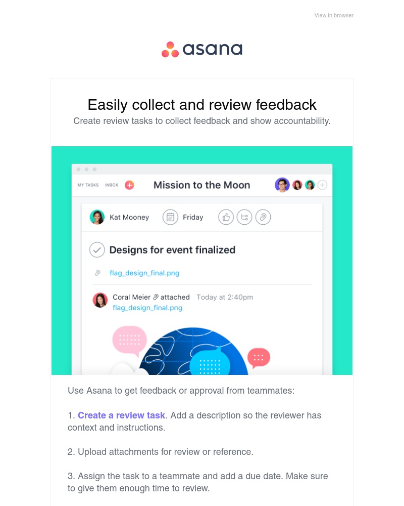 Asana - An easy way to collect team feedback