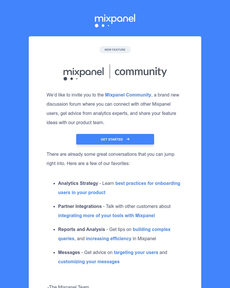 Mixpanel - Announcing the New Mixpanel Community