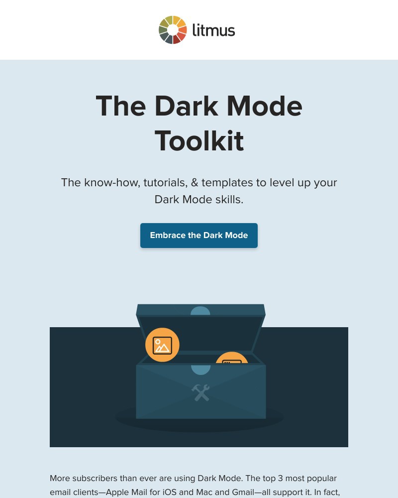 Litmus - Are you optimizing for Dark Mode?