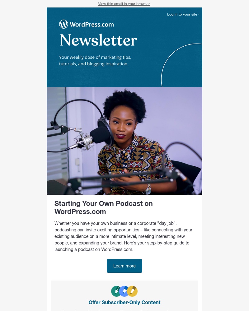 WordPress - Are you ready to launch your own podcast?