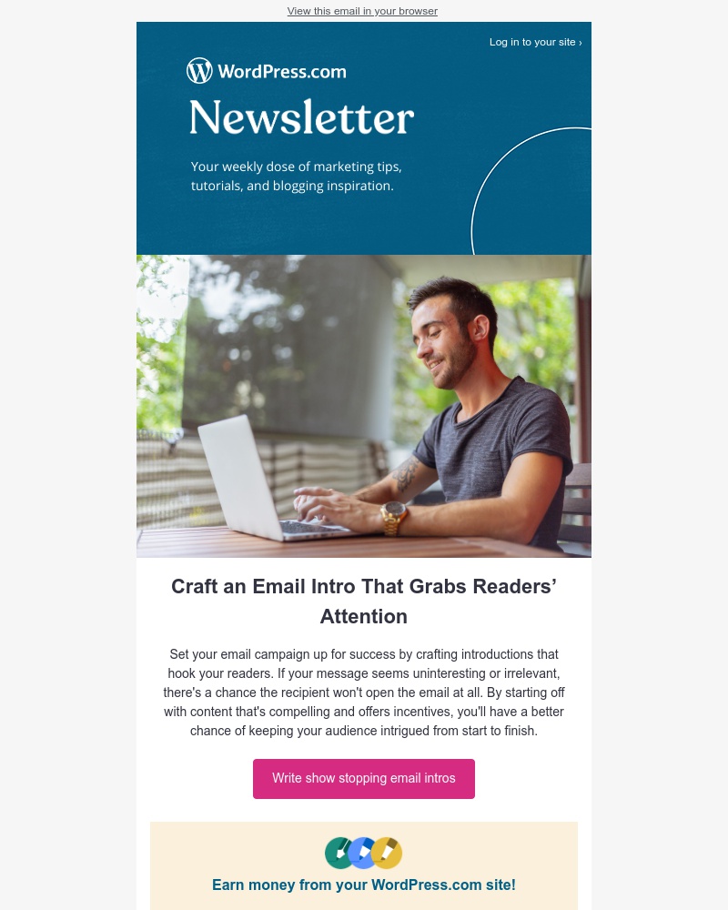 WordPress - Are your emails ending up in the trash? Learn to compose intros that draw readers in