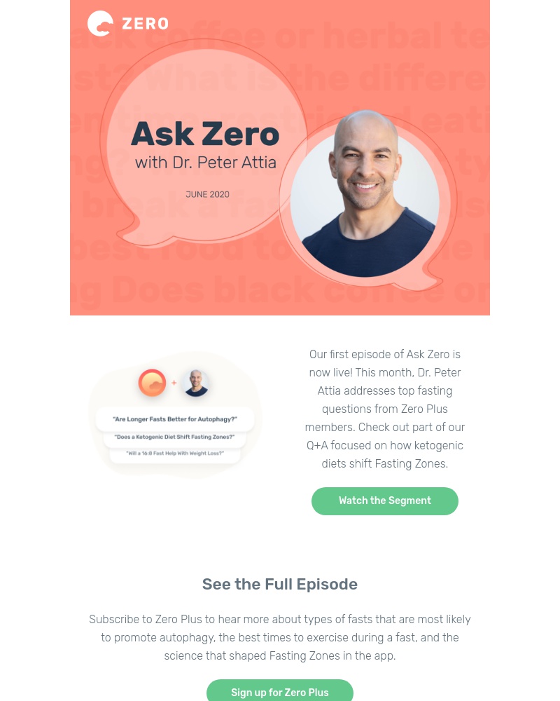 Zero - Ask Zero is live, preview our first episode!