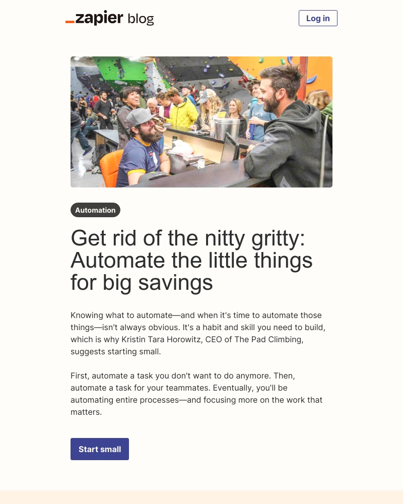 Zapier - Automate the little things