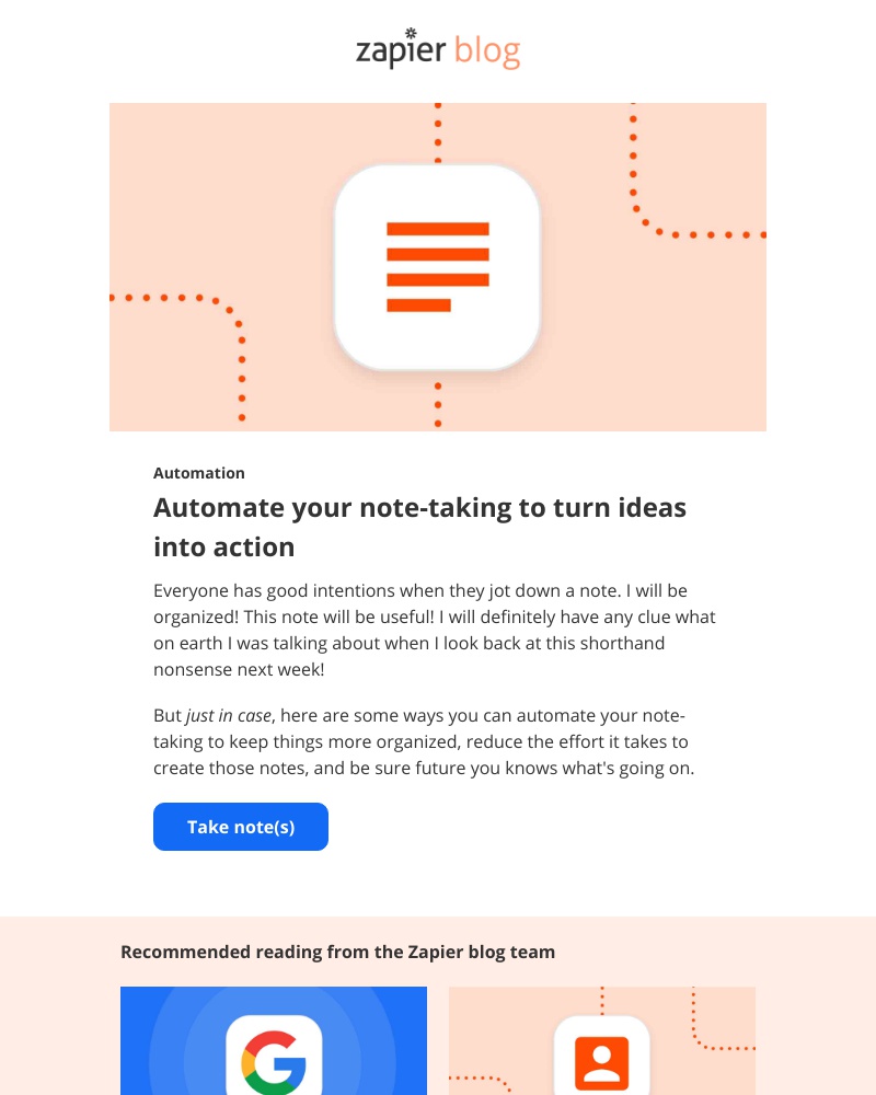 Accepting an invite on Zapier video screenshot