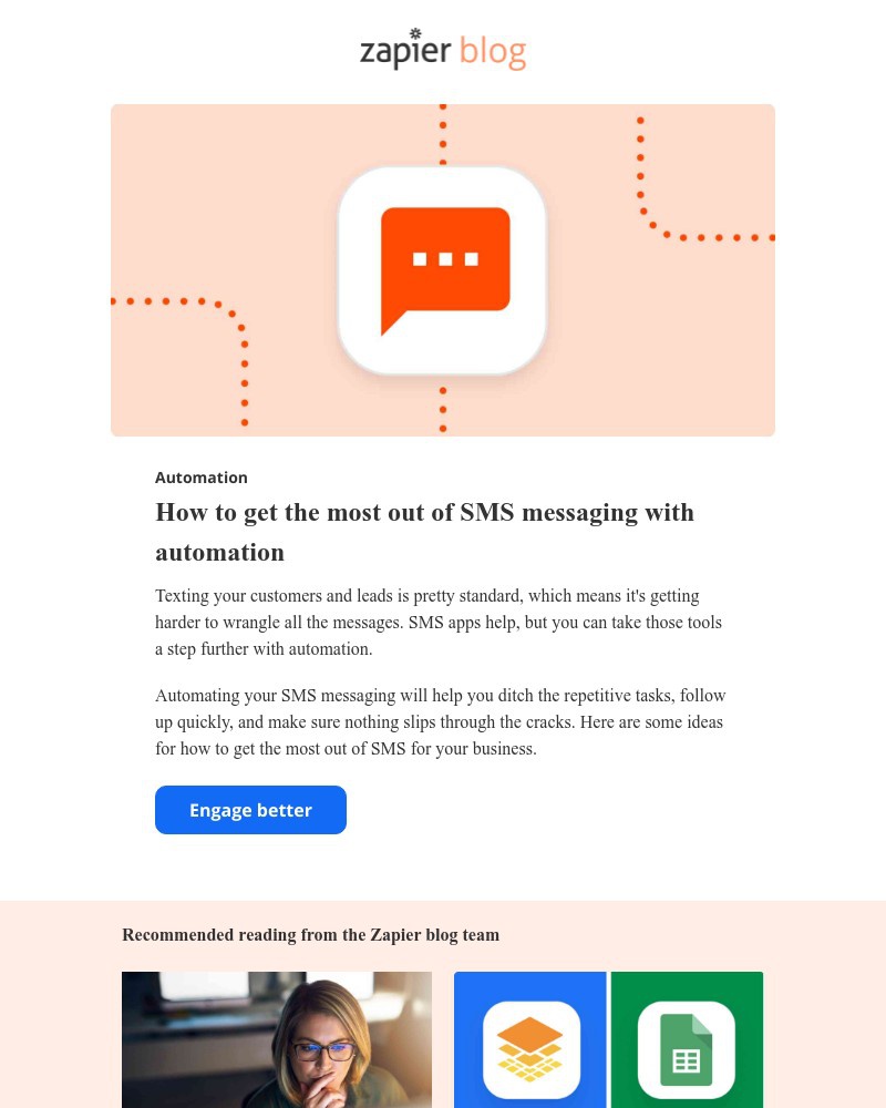 Zapier - Automate your SMS messaging