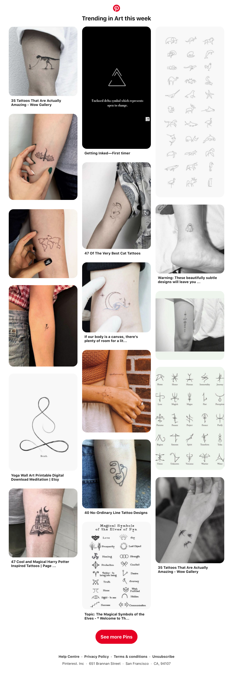 Pinterest - 📌 Tattoos, Minimal tattoo and more Pins trending on Pinterest