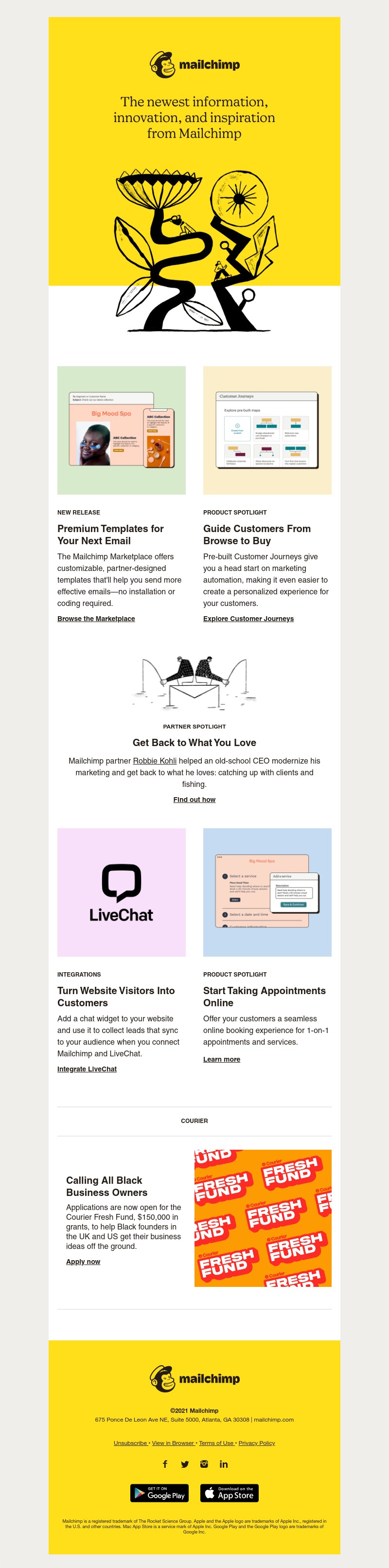 Mailchimp - Dive Into Our Latest Updates