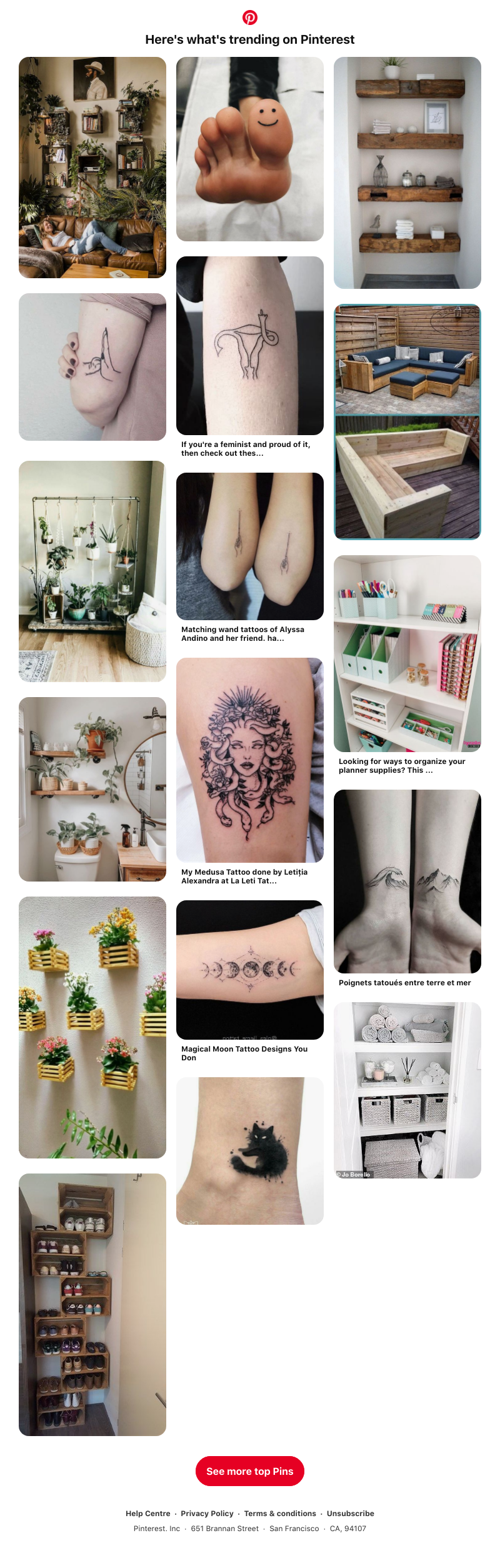Pinterest - 🛠 Diy home décor, Tattoos and more Pins popular on Pinterest