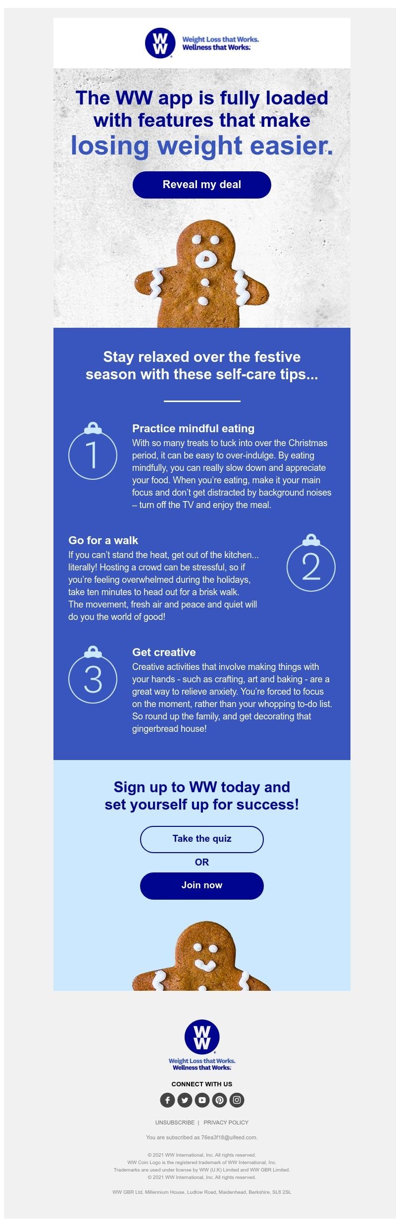 WW (Weight Watchers) - Check out our mindfulness tips and an exclusive special offer! 🎁
