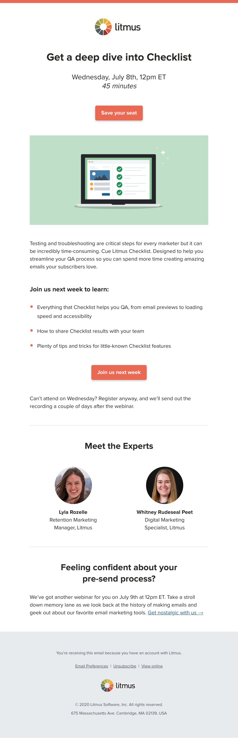 Litmus - Speed up your pre-send process