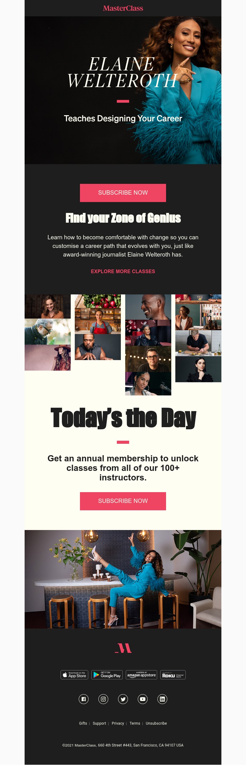  - Meet your new instructor: Elaine Welteroth