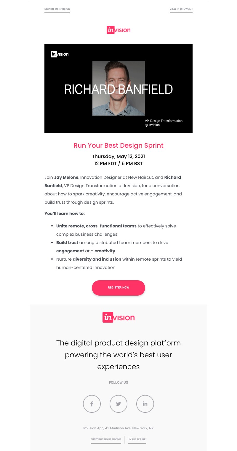 InVision - Moonwalking, remote facilitation and other impossible tasks