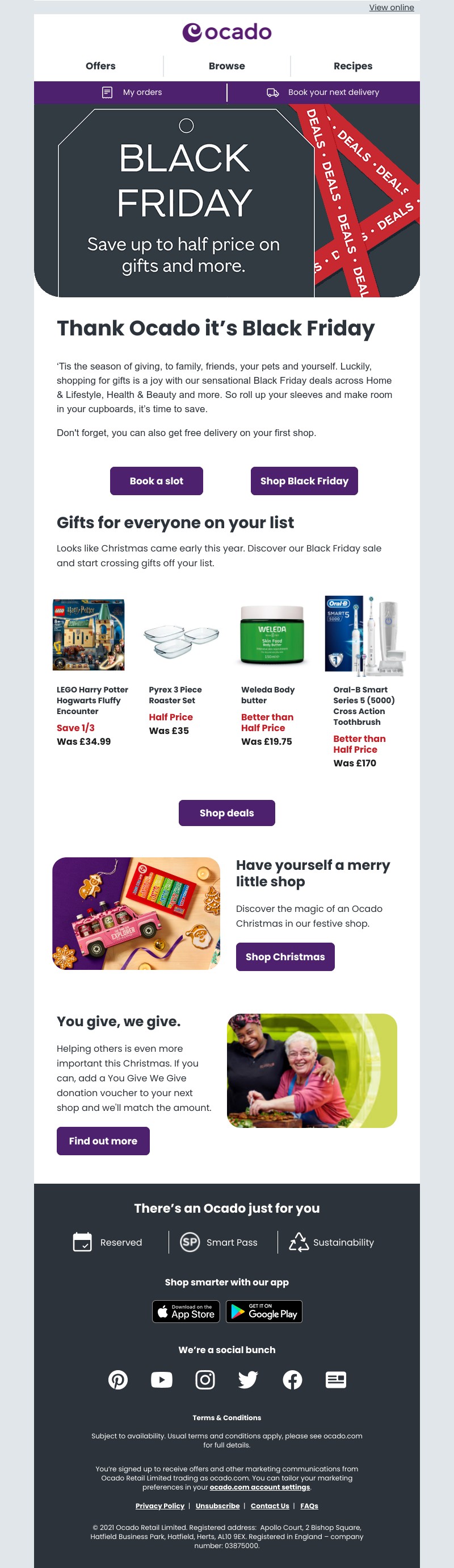  - Our Black Friday sale is here