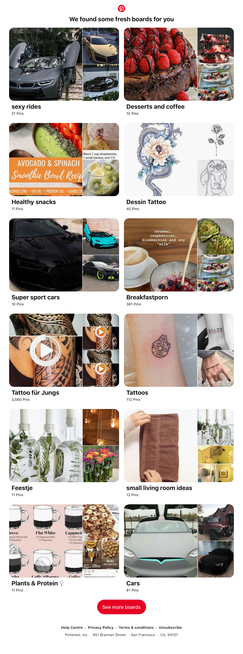 Pinterest - sexy rides, Desserts and coffee and 12 other boards like yours