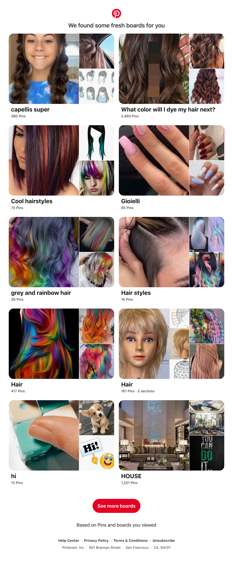 Pinterest - "capellis super", "What color will I dye my hair next?" and 8 other boards like yours