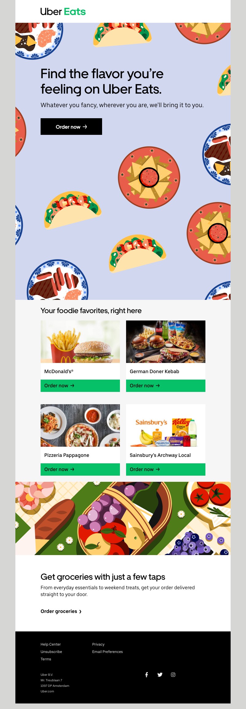 Uber Eats - Bringing you a world of flavor