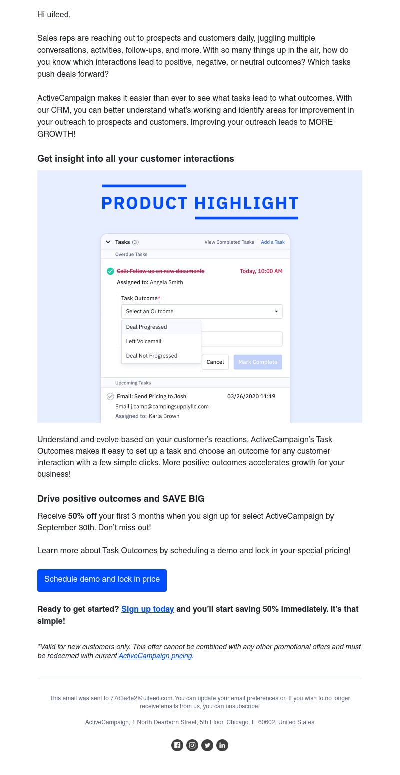  - Outcomes and SAVINGS to rave about!